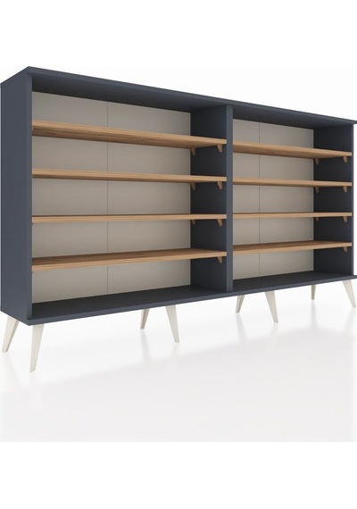 Arges Konsol 8 Raflı 176x30x99 Antrasit-antrasit/çam Antrasıt/atlas Çam - Antrasıt Arges Konsol 8 Raflı 176x30x99 Antrasit-antrasit/çam Antrasıt/atlas Çam - Antrasıt