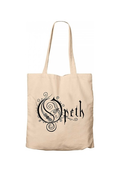 Opeth Logo Classic 2 Krem Kanvas Bez Çanta Krem