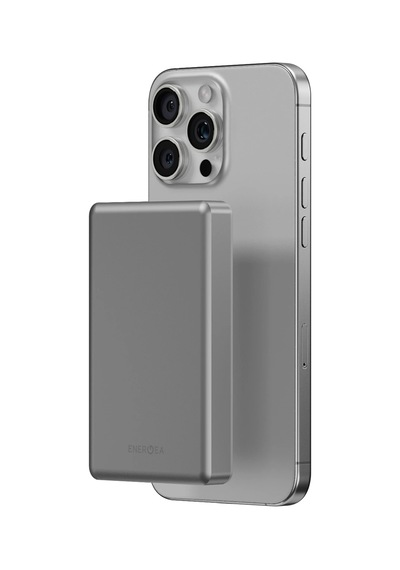 Alupac 10k 10.000 Mah 20w Type-c Ve 15w Kablosuz Şarj Çıkışlı Pd Hızlı Şarj Powerbank - Natural Grey