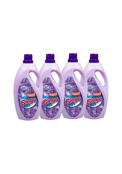 Bingo Soft Çamaşır Yumuşatıcısı Lavanta 4 x 3 L