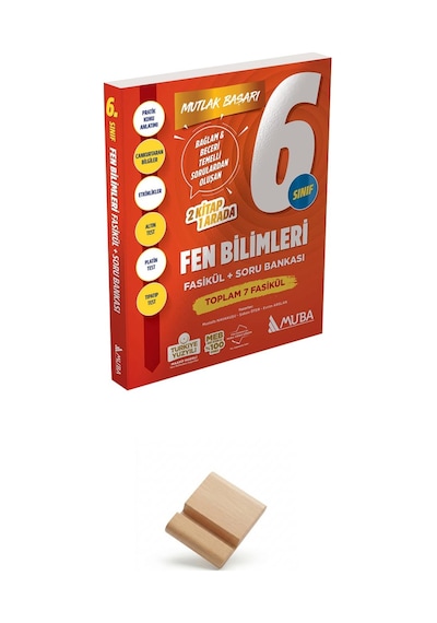 Mutlak Başarı 6. Sınıf Maarif Fen Bilimleri Fasikül Soru Bankası + Telefon Standı