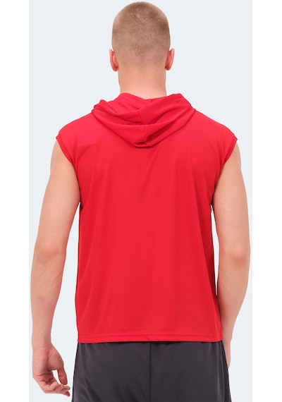 Slazenger RAG Erkek Kolsuz Kırmızı Tişört