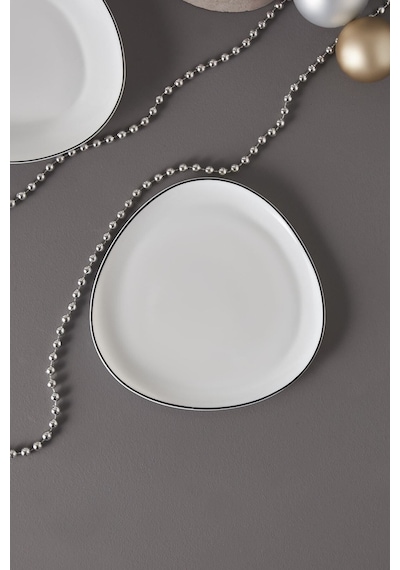 Karaca Agata Opal Cam Pasta Tabağı 18 Cm