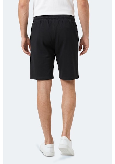 Slazenger Kasey Erkek Pamuklu Siyah Şort