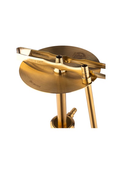 E24 Big Boss Eco Titanyum Seri Gold Nargile Takımı