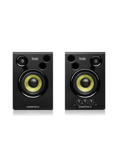 Ayrex Hercules Djmonitor 42 Profesyonel 2 Yönlü Aktif Dj Monitörleri, 4.5 Hoparlörlerle Studio Ve Dj Kullanı