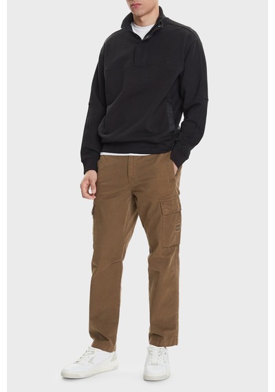 Boss Erkek Sweat 50545753 001 Siyah Siyah
