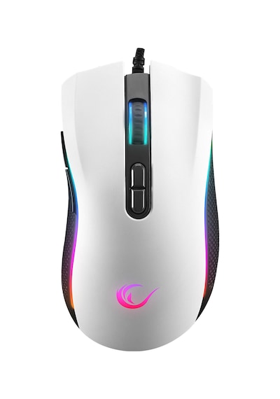 Rampage Smx-r44 V2 Makrolu Beyaz 12800 Dpı Rgb Ledli 80 Million Huano Switch Gaming Oyuncu Mouse Smx-r44 V2