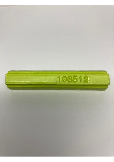 Yumuşak Tamir Mumları 1085 12 Çilek Yeşil 8cm Yumuşak Mum-13589