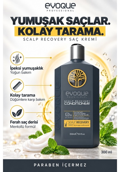 Evoque Professional Scalp Recovery Saç Kremi 300 ML