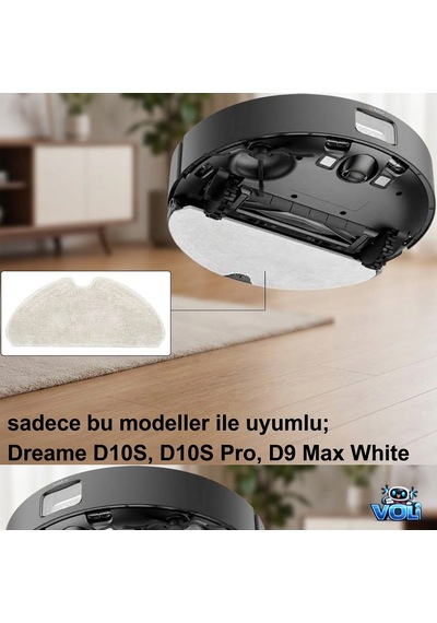 Dreame D9 Max Gen 2 Uyumlu 1 Yıllık Avantaj Paketi 18 Parça Yedek Parça Seti Diğer