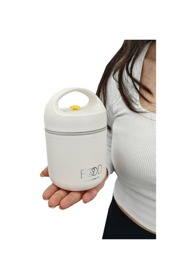 304 Çelik 510 Ml Taşınabilir Yemek Mama Saklama Kabı Sıcak Tutmaz Cin415by Genel