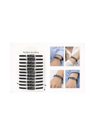 Bijuteri Bileklik 12'li Set Çok Renkli 66306652