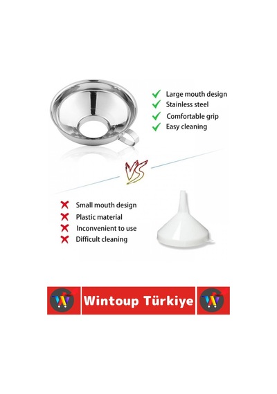 Huni Ev Mutfak Konserve Reçel Sos Tahıl Baharat Dolumu Koku Yapmaz Kolay Temizlenir Ergonomik Tutma Çok Renkli