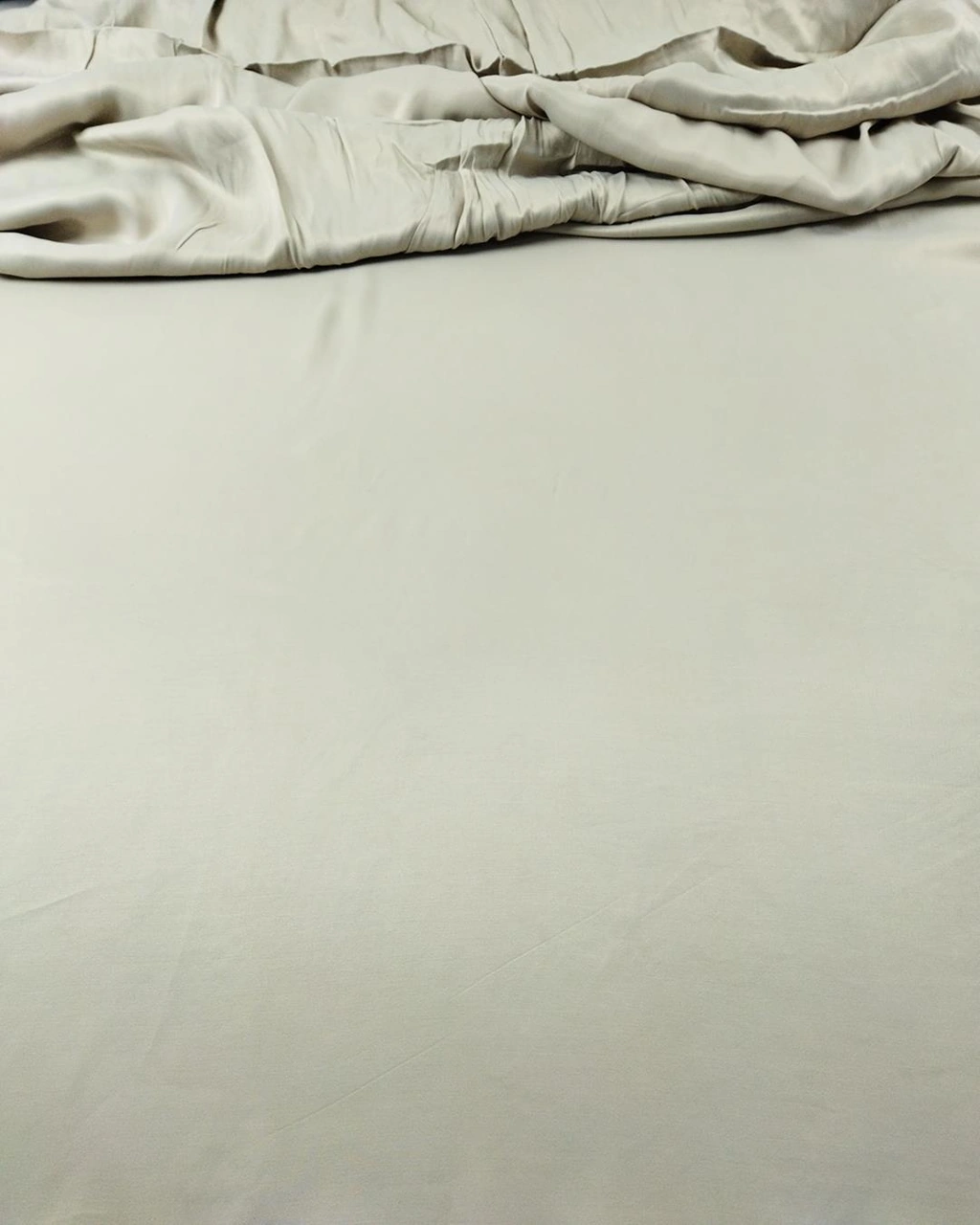 %100 Viskon Mat Bej Renkte En: 140 Cm-1384 Renkli