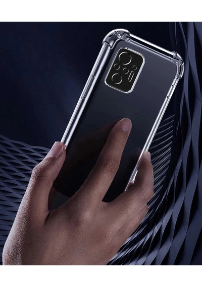 Xiaomi Poco M5s Kılıf Zore Kamera Korumalı Nitro Anti Shock Silikon