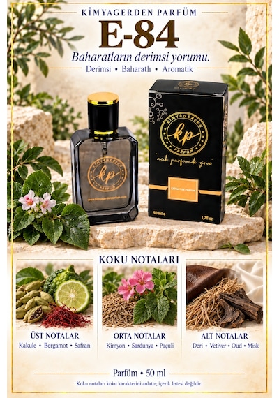 KP E-84 Erkek Parfüm EDP 50 ML