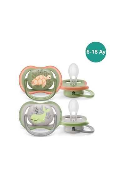 Ultra Air Emzik 6-18 Ay, 2'li Paket, Erkek Açık Bej