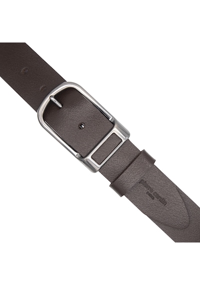 Pierre Cardin Deri Erkek Kemer En 4 Cm Pc-500svn Kahverengi