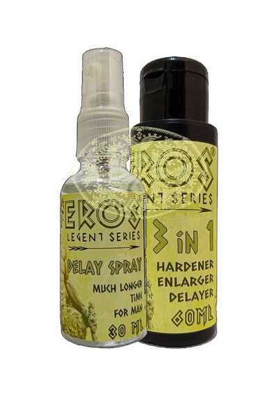 Eros Legent Erkeğe Özeı 3 Özellikli Bakım Kremi 60ml + Erkeksprey 30 Ml