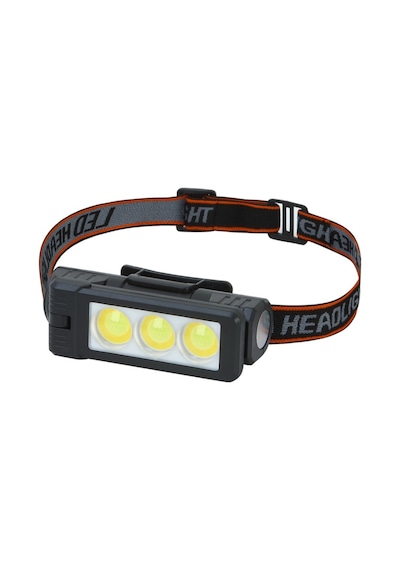 Şarjlı El Feneri Mıknatıslı Çalışma Lambası Kafa Lambası Işığı Smd Led Wt-706 Siyah