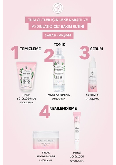 Yves Rocher Bright Botanical-leke Karşıtı, Aydınlatıcı, Ton Eşitleyen Günlük Bakım Kremi-50ml