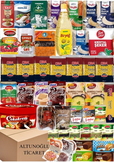 Ramazan Erzak Paketi Kumanya Yardım Gıda Kolisi Mega 45 Parça Ürün