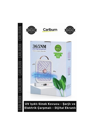 Özel Üretim Sessiz Kamp Tipi Uv Işıklı Sinek Kovucu Şarjlı Elektrik Çarpmalı Dijital Ekranlı