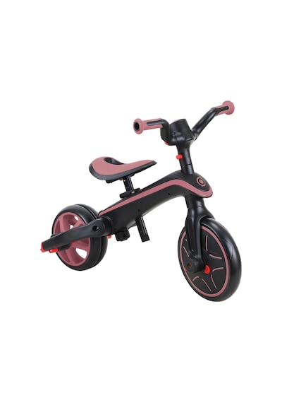 Globber Explorer 4in1 Katlanabilir Bisiklet Koyu Pastel Pembe Koyu Çok Renkli Pembe