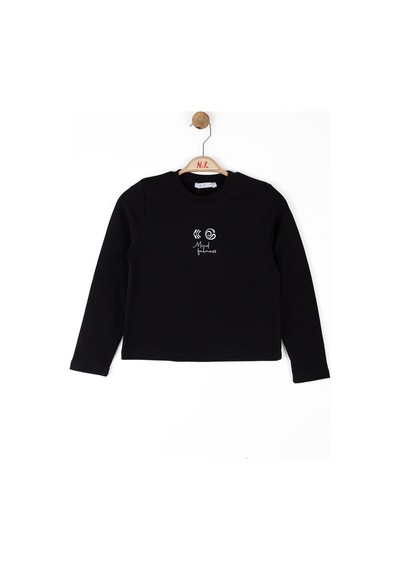 Nk Kids Mind 37321 Kız Çocuk Sweatshirt Siyah