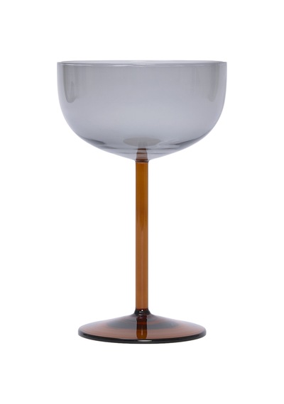 Yargıcı İki Renkli Cam Kadeh 11x16 Cm 26knhs1044n St