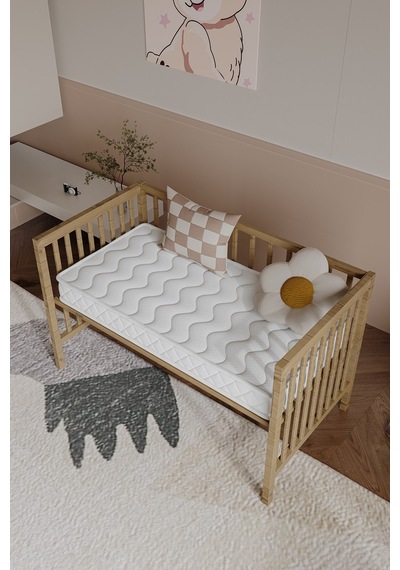 Argimo Alba 10 Cm Sünger Bebek Beşik Park Yatağı 60x120
