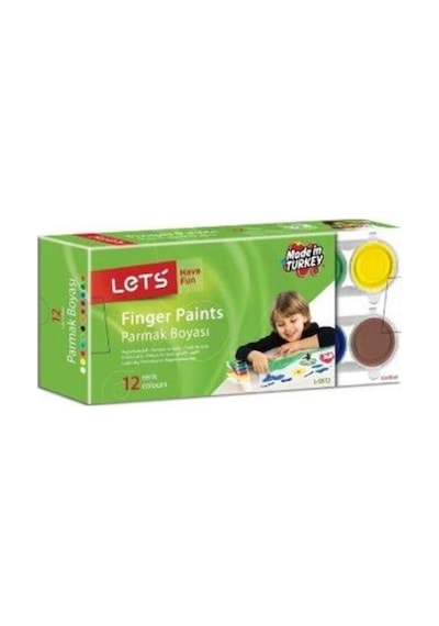 Lets Parmak Boyası 25Mg 12 Renk L 5512