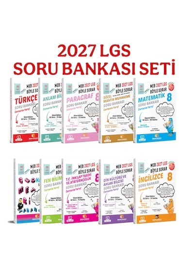 8. Sınıf - Lgs Meb Böyle Sorar Soru Bankası Seti 2027 Lgs