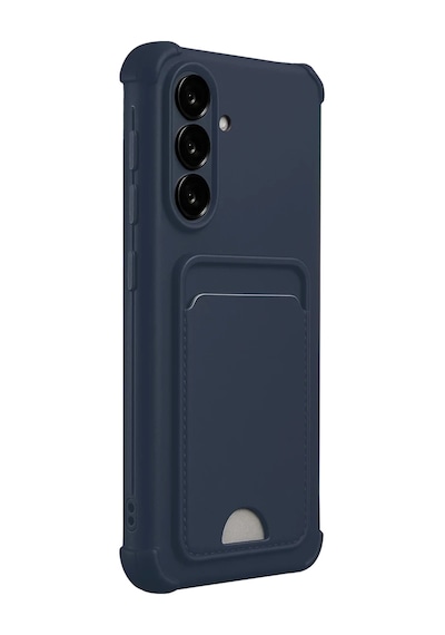 Samsung Galaxy A17 5g Kelvin Kartvizitli Silikon - Lacivert 0.2M-Çok Renkli