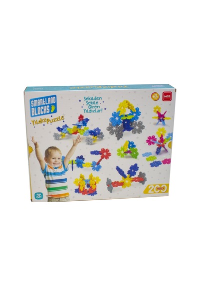 Oyuncak Yıldız Puzzle 200 Parça Şekilden Şekile Giren Yıldızlar