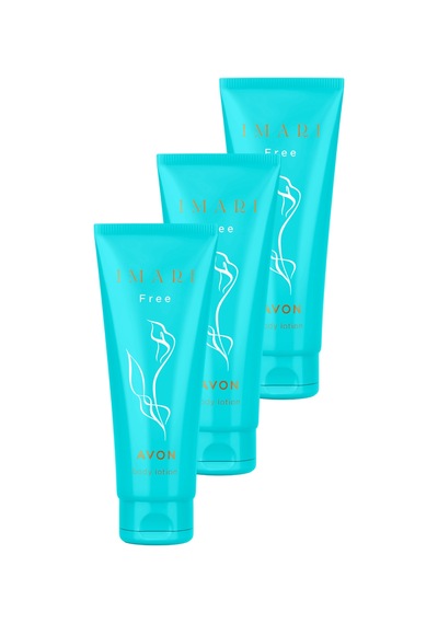 Avon Imari Free Vücut Losyonu 125 Ml. Üçlü Paket
