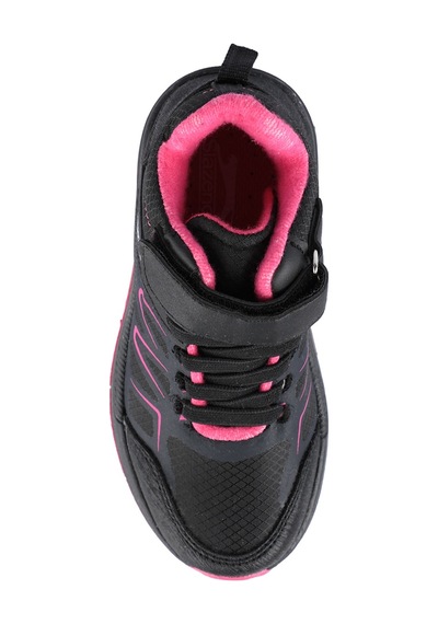 Slazenger KENTON I Çocuk Cırt Cırtlı Siyah - Fuşya Bot