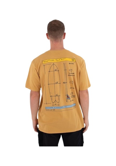 Hurley Hurley Kraft Sketch Erkek Turuncu Tişört 17013