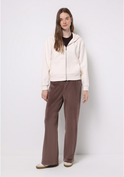 Colin's Colins Regular Fit Kapüşonlu Düz Kadın Beyaz Sweatshirt Cl1076075 Q1.v1 Ofw Beyaz