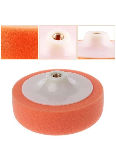 Bossra Pasta Polisaj Süngeri 150mm - M14 Bağlantılı