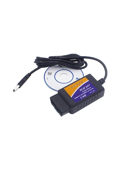 Onlinevitrin Elm327 Obd2 Kablolu Usb Girişli Araç Oto Arıza Tespit Cihazı V1.5