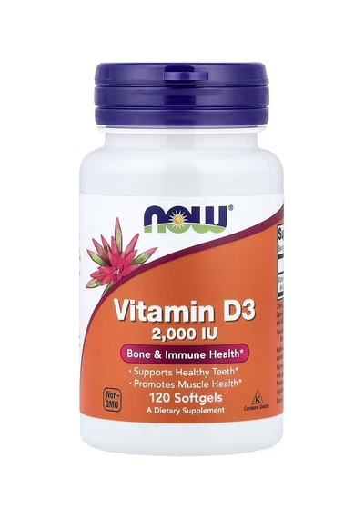 Vitamin D-3 2,000 Iu 120 Softgels