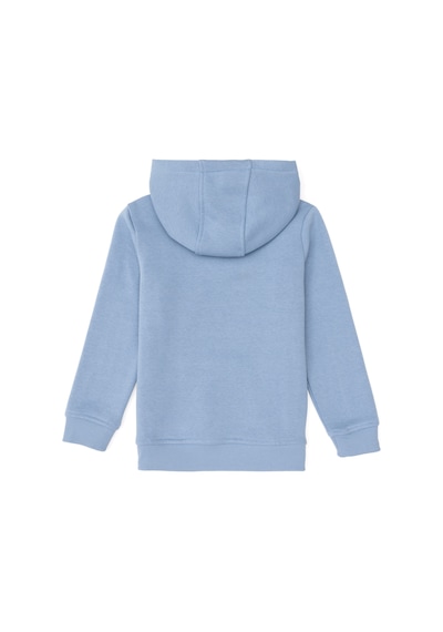 U.S. Polo Assn. Erkek Çocuk Açık Mavi Basic Kapüşonlu Sweatshirt 50295161-VR003