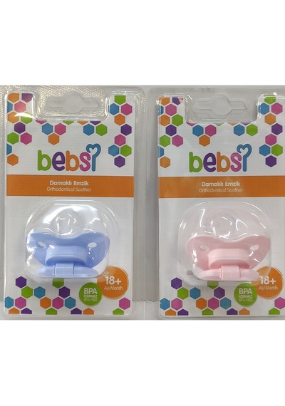 Bebsi 280 Damaklı No:3 18+ Ay Emzik Mavi Çok Renkli