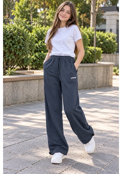 Esra Butik78 Voıd Unisex Oversize Lastikli Bel Büzgülü Paça Premium Eşofman Altı Antrasit Gri Esra Butik78 Voıd Unisex Oversize Lastikli Bel Büzgülü Paça Premium Eşofman Altı Antrasit Gri