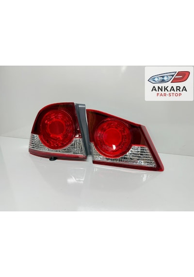 Honda Civic Fd6 2007 - 2009 Stop Lambası Sol İç Ve Dış Takım Toplam 2 Adet Stop