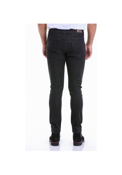 Hatemoğlu Erkek Siyah Slim Fit Düşük Bel Basic Kot Pantolon Siyah (556729654) Siyah