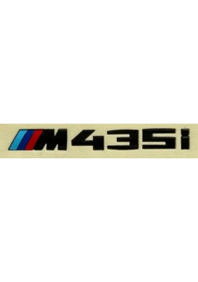 Bmw Uyumlu M435i Siyah Yazı