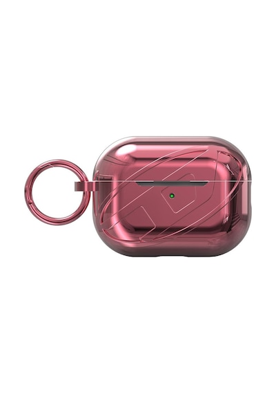 Diesel Apple AirPods Uyumlu Pro / Pro 2 İçin Parlak Kılıf - Pembe